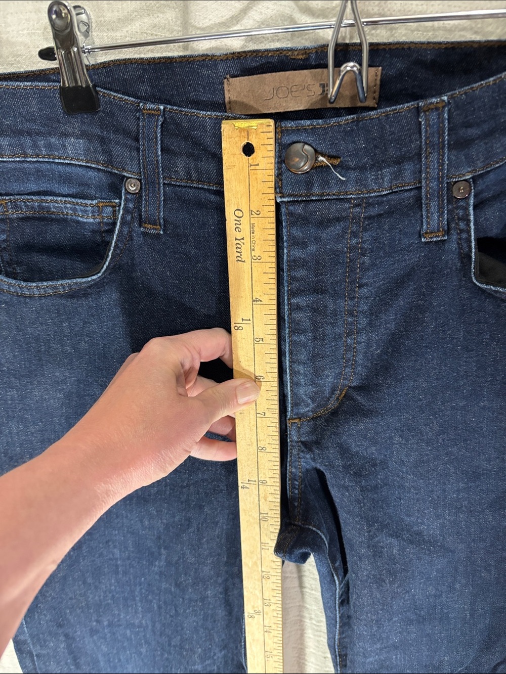 Joe's Jeans Men’s Slim Straight Dark Wash Stretch Denim 32x32 - Picture 5 of 8